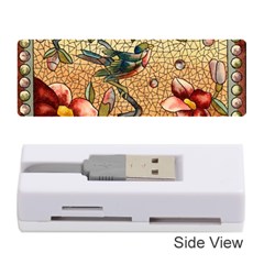 Flower Cubism Mosaic Vintage Memory Card Reader (stick) by Jancukart