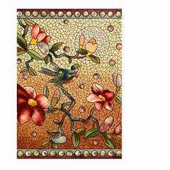 Flower Cubism Mosaic Vintage Large Garden Flag (two Sides)