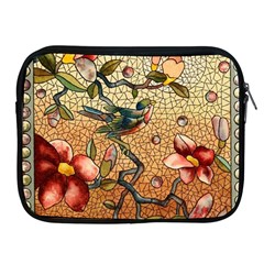 Flower Cubism Mosaic Vintage Apple Ipad 2/3/4 Zipper Cases by Jancukart