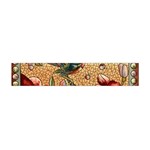 Flower Cubism Mosaic Vintage Flano Scarf (Mini) Front