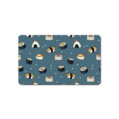 Sushi Pattern Magnet (name Card) by Jancukart