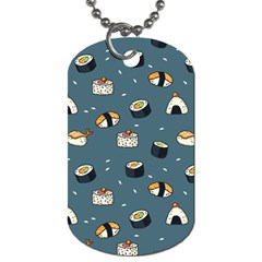 Sushi Pattern Dog Tag (one Side) by Jancukart