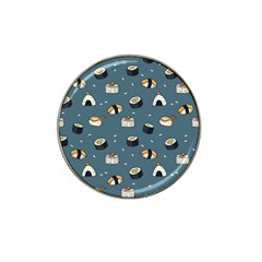 Sushi Pattern Hat Clip Ball Marker (4 Pack)