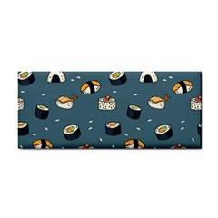 Sushi Pattern Hand Towel by Jancukart