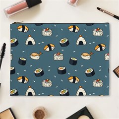 Sushi Pattern Cosmetic Bag (xl) by Jancukart