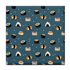 Sushi Pattern Face Towel