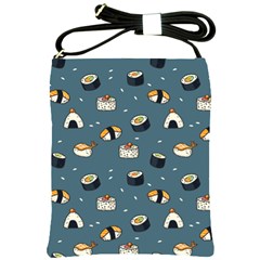 Sushi Pattern Shoulder Sling Bag