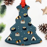 Sushi Pattern Ornament (Christmas Tree)  Front