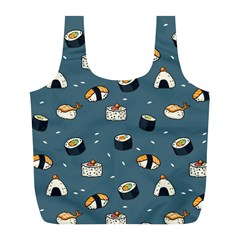 Sushi Pattern Full Print Recycle Bag (l)