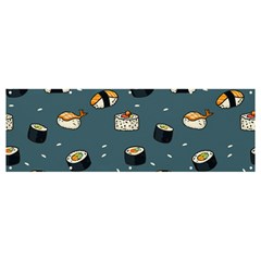 Sushi Pattern Banner And Sign 12  X 4 