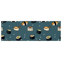 Sushi Pattern Banner And Sign 9  X 3 