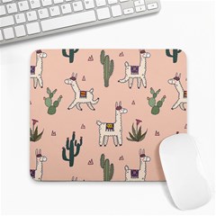 Llamas Pattern Large Mousepads