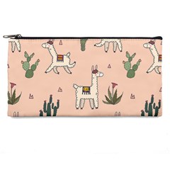 Llamas Pattern Pencil Case