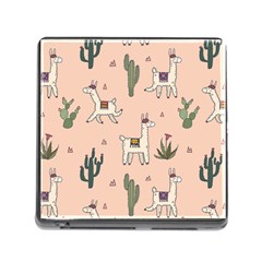 Llamas Pattern Memory Card Reader (square 5 Slot) by Jancukart