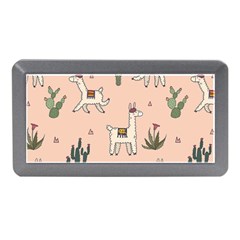 Llamas Pattern Memory Card Reader (mini) by Jancukart