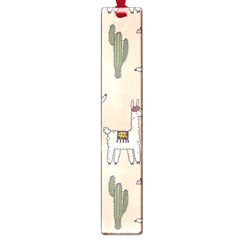 Llamas Pattern Large Book Marks