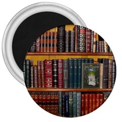 Books Library Bookshelf Bookshop 3  Magnets by Zezheshop