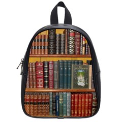 Books Library Bookshelf Bookshop School Bag (small)