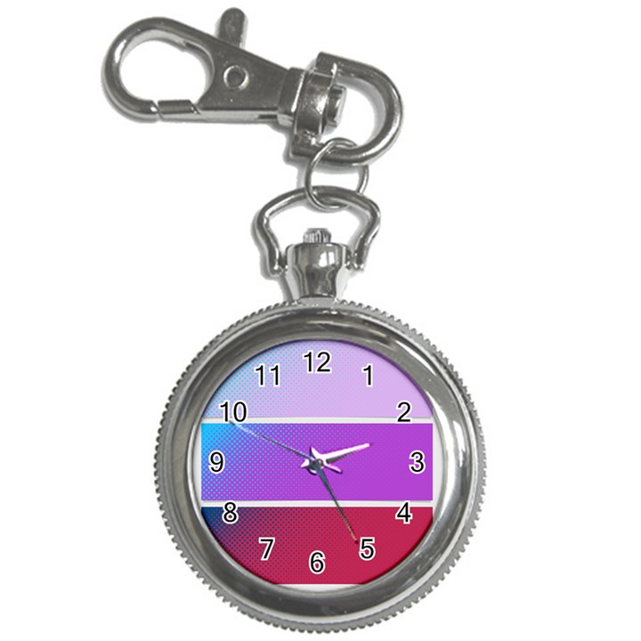 Pattern Banner Set Dot Abstract Key Chain Watches