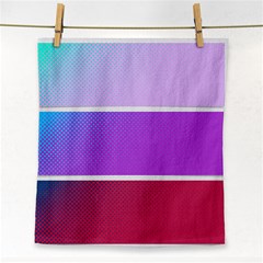 Pattern Banner Set Dot Abstract Face Towel