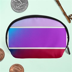 Pattern Banner Set Dot Abstract Accessory Pouch (large) by Jancukart