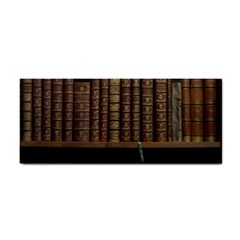 Books Covers Book Case Old Library Hand Towel by Amaryn4rt