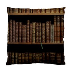 Books Covers Book Case Old Library Standard Cushion Case (one Side) by Amaryn4rt