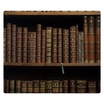 Books Covers Book Case Old Library Double Sided Flano Blanket (Small)  50 x40  Blanket Back