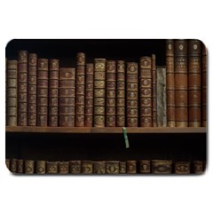 Books Covers Book Case Old Library Large Doormat  by Amaryn4rt