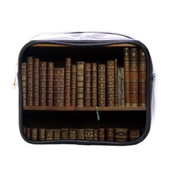 Books Covers Book Case Old Library Mini Toiletries Bag (one Side) by Amaryn4rt