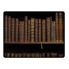 Books Covers Book Case Old Library Fleece Blanket (small) by Amaryn4rt