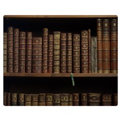 Books Covers Book Case Old Library Double Sided Flano Blanket (medium)  by Amaryn4rt