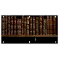 Books Covers Book Case Old Library Banner And Sign 4  X 2  by Amaryn4rt