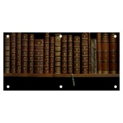 Books Covers Book Case Old Library Banner And Sign 6  X 3  by Amaryn4rt