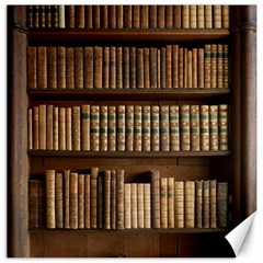 Books Bookcase Old Books Historical Canvas 20  X 20  by Amaryn4rt