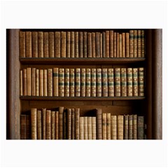 Books Bookcase Old Books Historical Large Glasses Cloth by Amaryn4rt