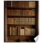 Books Bookcase Old Books Historical Canvas 8  x 10  8.15 x9.66  Canvas - 1