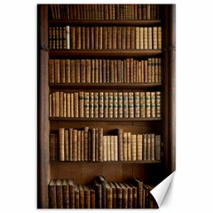 Books Bookcase Old Books Historical Canvas 20  X 30  by Amaryn4rt