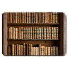 Books Bookcase Old Books Historical Large Doormat  by Amaryn4rt