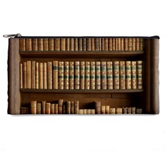 Books Bookcase Old Books Historical Pencil Case by Amaryn4rt