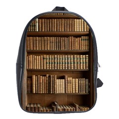 Books Bookcase Old Books Historical School Bag (large) by Amaryn4rt