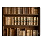 Books Bookcase Old Books Historical Fleece Blanket (Small) 50 x40  Blanket Front