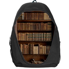 Books Bookcase Old Books Historical Backpack Bag by Amaryn4rt