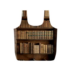 Books Bookcase Old Books Historical Full Print Recycle Bag (s) by Amaryn4rt