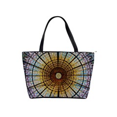 Barcelona Stained Glass Window Classic Shoulder Handbag by Amaryn4rt