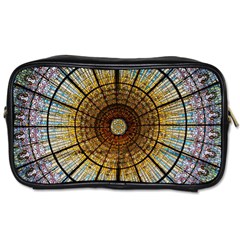 Barcelona Stained Glass Window Toiletries Bag (two Sides) by Amaryn4rt