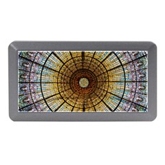 Barcelona Stained Glass Window Memory Card Reader (mini) by Amaryn4rt