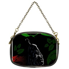 Nature Night Foliage Mountains Chain Purse (one Side) by Amaryn4rt