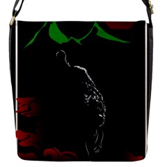 Nature Night Foliage Mountains Flap Closure Messenger Bag (s) by Amaryn4rt