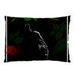 Nature Night Foliage Mountains Pillow Case (Two Sides) Back